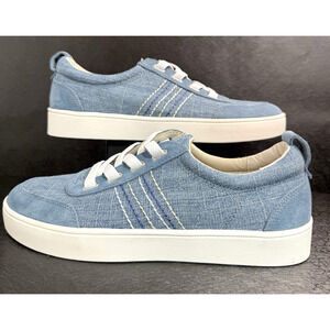 Revitalign Women Orthotic Canvas Slip-on Sneakers 10B